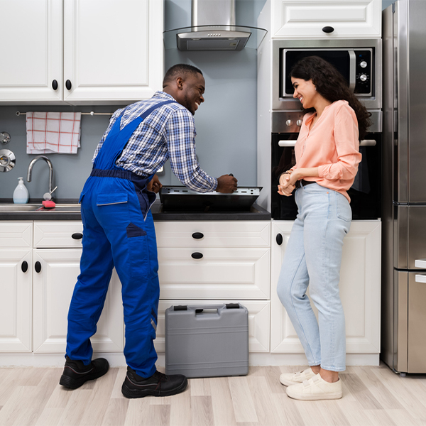 what kind of warranty do you offer on your cooktop repair services in Illinois
